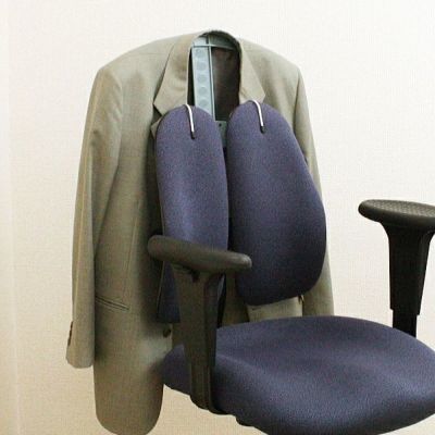 チェアハンガー　服の神　グレー