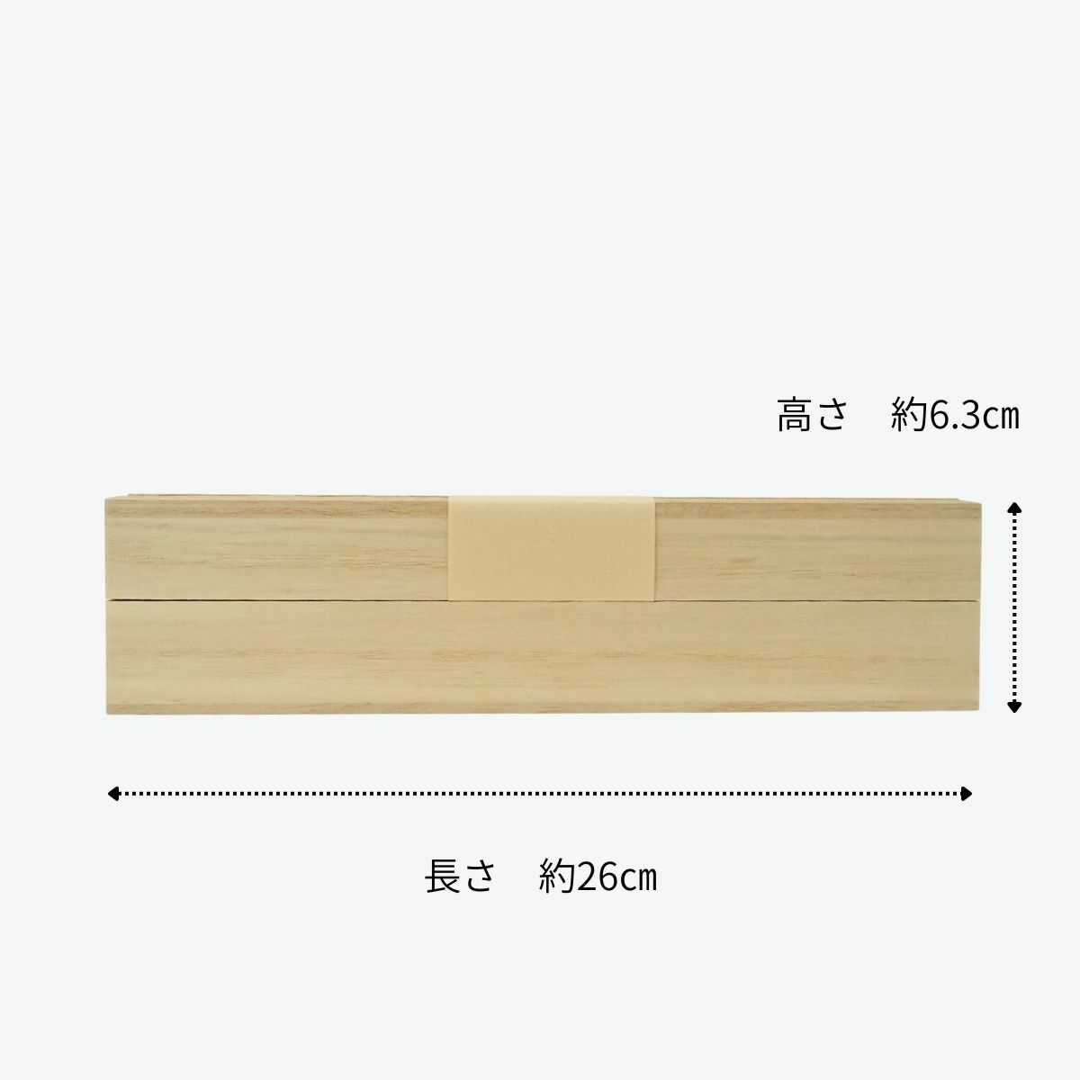 アートブラシ　洋服ブラシ　スクエア 桐箱入り