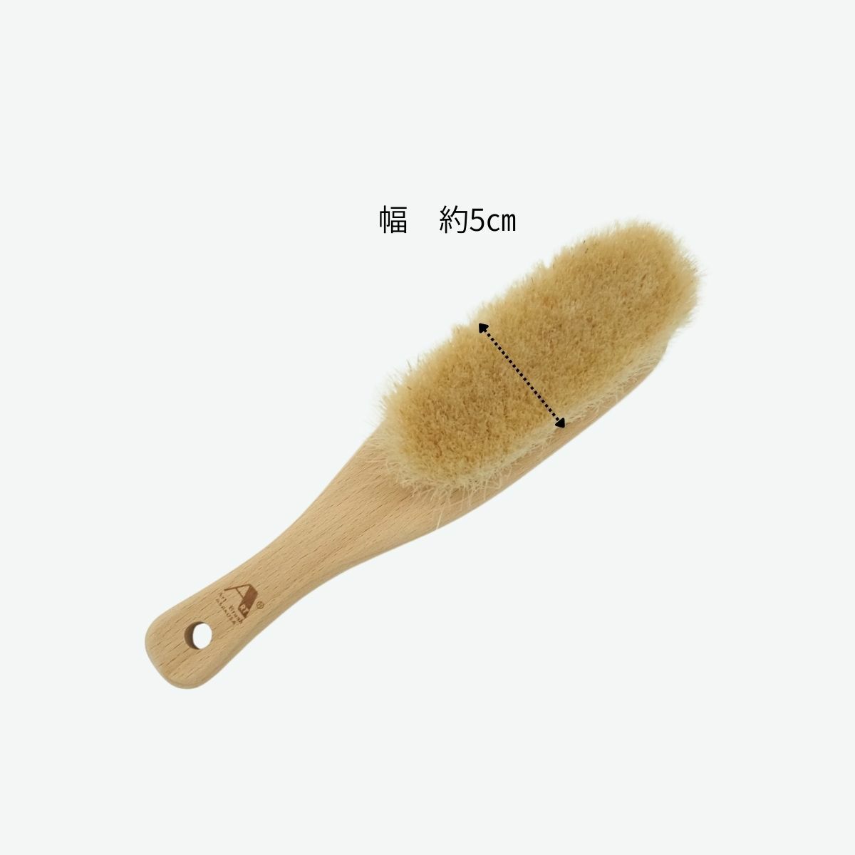 アートブラシ　洋服ブラシ　スクエア 桐箱入り