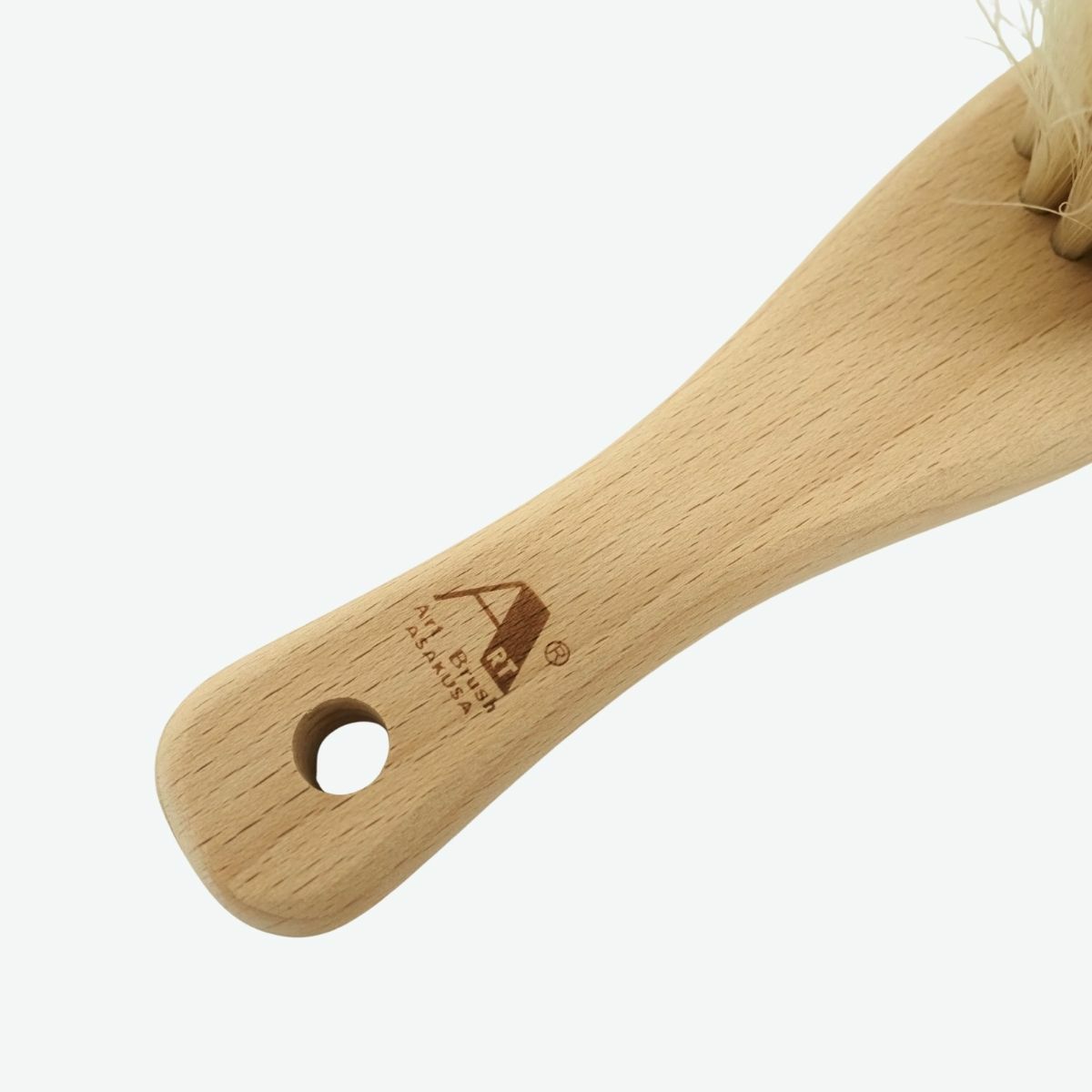 アートブラシ　洋服ブラシ　スクエア 桐箱入り