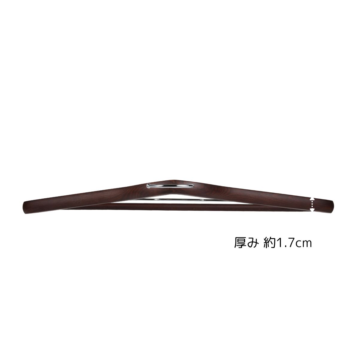卒業記念ハンガー ベーシックセット 42cm ブラウン