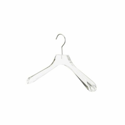 アクリルハンガー レディースジャケットハンガー　透明　W38cm T4cm  ACH-03