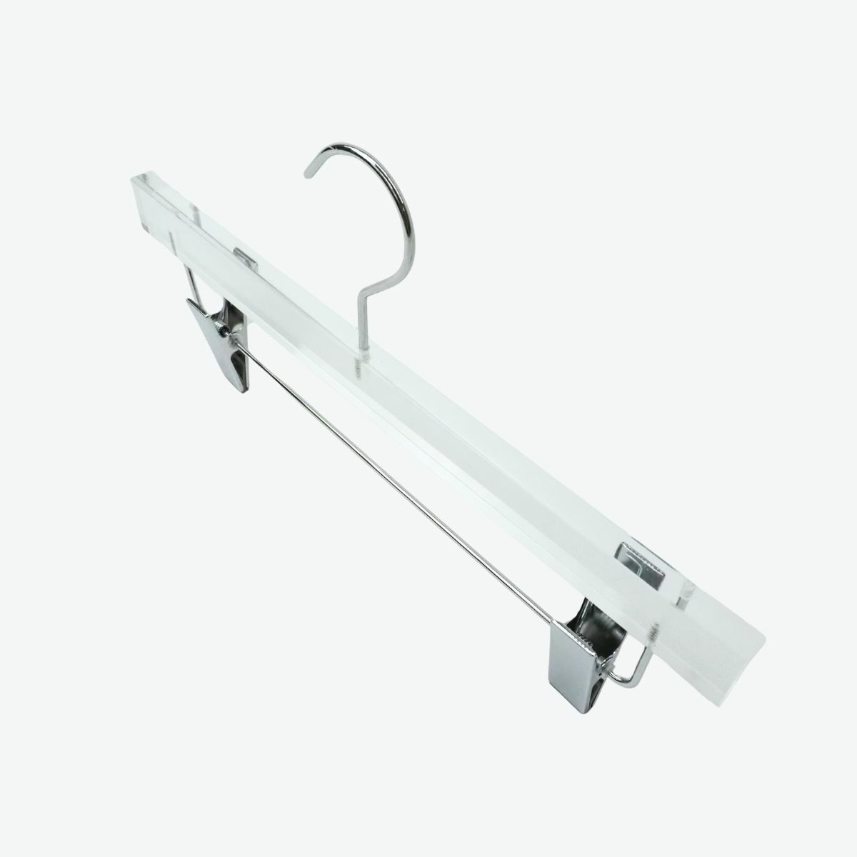 アクリルハンガー レディースジャケットハンガー　透明　W38cm T4cm