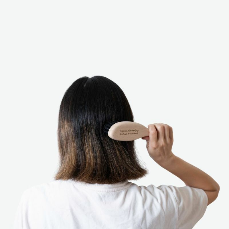 猪毛ヘアブラシ　「かみわざ」