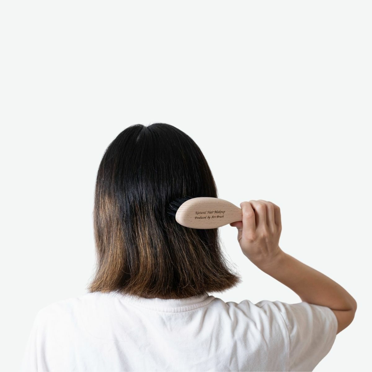 猪毛ヘアブラシ　「かみわざ」